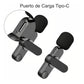 DOBLE MICROFONO INALAMBRICO PARA IPHONE