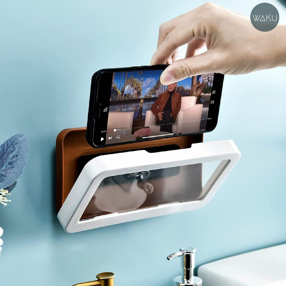 FUNDA IMPERMEABLE DE CELULAR PARA DUCHA