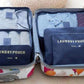 KIT ORGANIZADOR EQUIPAJE VIAJERO x 6 UND