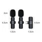 DOBLE MICROFONO INALAMBRICO PARA IPHONE